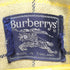 バーバリーズ BURBERRYS 80S 英国製エンブレム刺繍 比翼ジップ フード付 スイングトップ ブルゾン 裏地チェック レディース