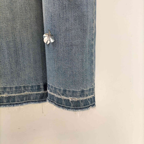 ミュベール MUVEIL チョウチョ 刺繍入りデニムスカート レディース JPN:36