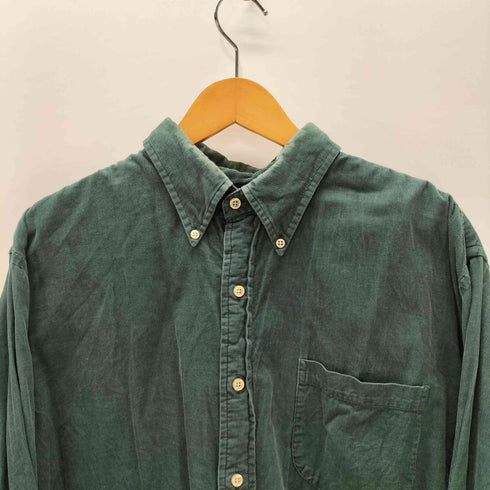 ランズエンド LANDS END ボタンダウン コーデュロイシャツ メンズ XL