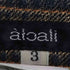 アルカリ alcali 箔 コーティング デニムスカート レディース JPN:3