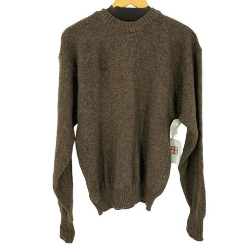 ペンドルトン PENDLETON シェットランドウール クルーネック ニットセーター メンズ M