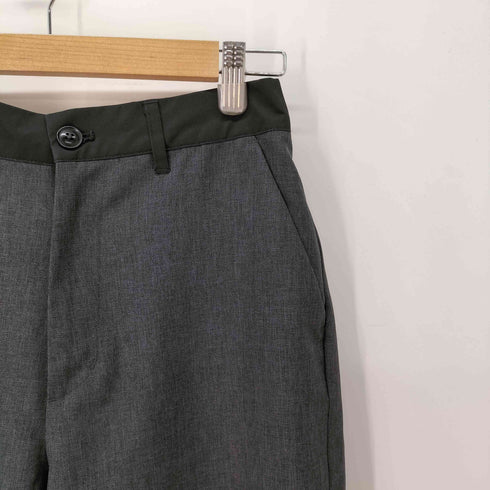 ニコアンド niko and... ストレッチ スラックス ワイド テーパード パンツ レディース JPN:S