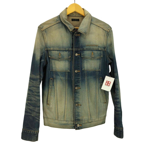 TOP REBEL USED加工 デニムジャケット メンズ
