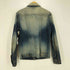 TOP REBEL USED加工 デニムジャケット メンズ