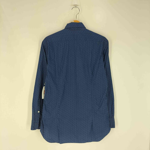 バルバ BARBA イタリア製 DANDYLIFE 花柄 ボタンダウン長袖シャツ メンズ import:M