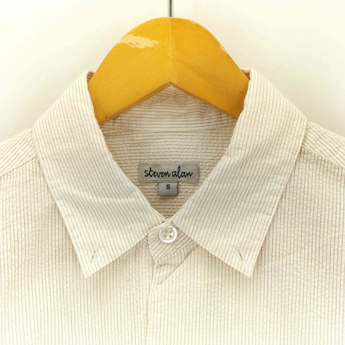 スティーブンアラン Steven Alan DD SQAR CHECK REVERSE SEAM BOLD SHIRT シャツ メンズ S