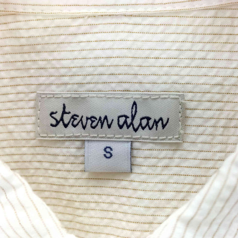 スティーブンアラン Steven Alan DD SQAR CHECK REVERSE SEAM BOLD SHIRT シャツ メンズ S