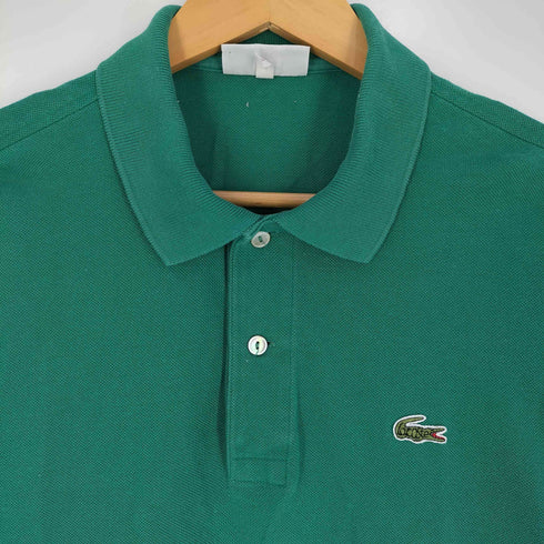 シュミーズラコステ CHEMISE LACOSTE ロゴ刺繍 鹿の子 半袖ポロシャツ メンズ JPN:4