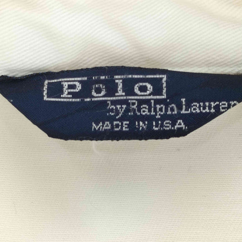 ポロバイラルフローレン Polo by RALPH LAUREN 80~90s USA製 三角タグ ポニー刺繍 スイングトップ メンズ import:L