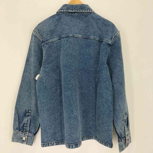 ギャップ Gap デニム ユーティリティ オーバーシャツ メンズ S
