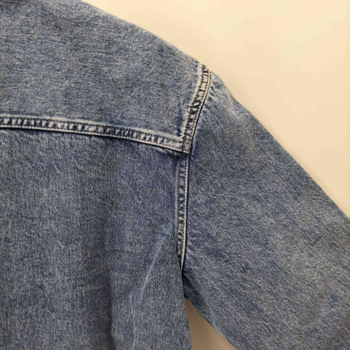 ギャップ Gap デニム ユーティリティ オーバーシャツ メンズ S