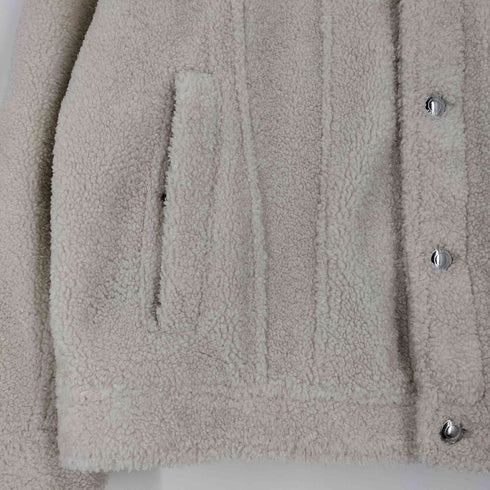 ザラ ZARA ボアジャケット メンズ import:L