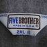 ファイブブラザー FIVE BROTHER 70S~80S USA製 三角タグ シャモアクロスシャツ メンズ 2XL