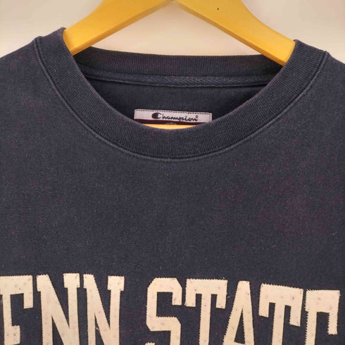 チャンピオン Champion 00S ORIGINAL REVERSE WEAVE PENN STATE カレッジワッペン クルーネックスウェット メンズ import:XL
