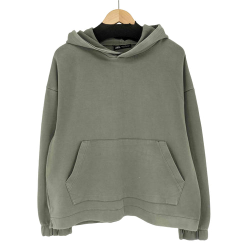 ザラ ZARA プルオーバーパーカー メンズ import:L