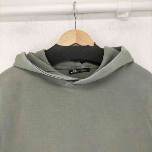 ザラ ZARA プルオーバーパーカー メンズ import:L