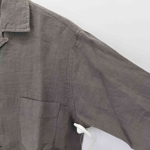スティーブンアラン Steven Alan リネンオープンカラーシャツ メンズ S