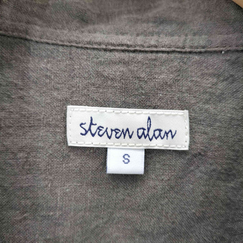 スティーブンアラン Steven Alan リネンオープンカラーシャツ メンズ S