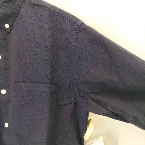 スティーブンアラン Steven Alan シアサッカー ボタンダウンシャツ メンズ S