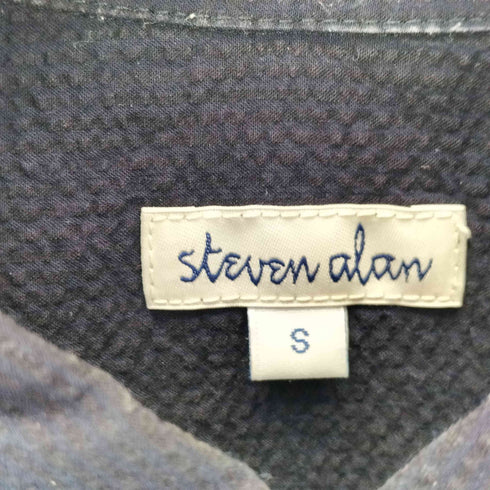 スティーブンアラン Steven Alan シアサッカー ボタンダウンシャツ メンズ S
