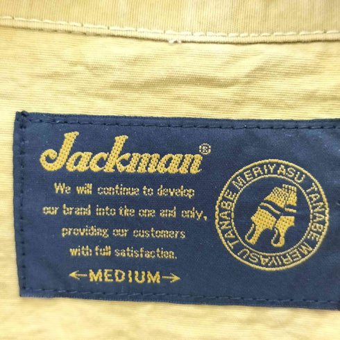 ジャックマン Jackman ナイロン オープンカラーシャツ メンズ JPN:M
