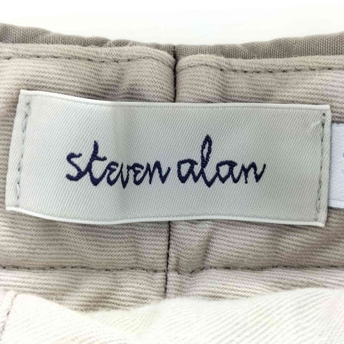 スティーブンアラン Steven Alan LYCL/C BAGGY TAPERED ANKLE PANTS メンズ M