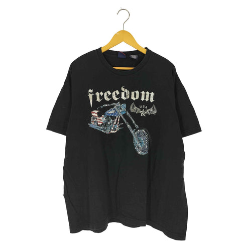 ホンジュラス製 バイクプリント Tシャツ メンズ 2XL