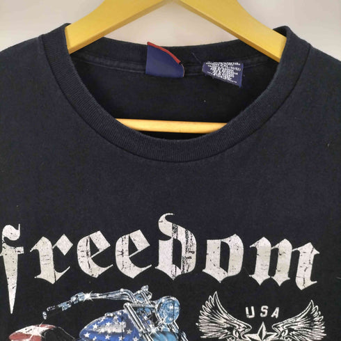 ホンジュラス製 バイクプリント Tシャツ メンズ 2XL