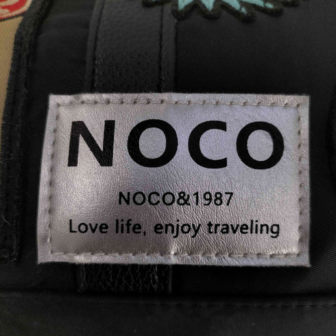 NOCO パッチ付き スタッズ ボストンバック y2k メンズ