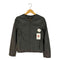 ユナイテッドアローズグリーンレーベルリラクシング UNITED ARROWS green label relaxing CB SHEEP レザー ノーカラー ジャケット レディース JPN:38