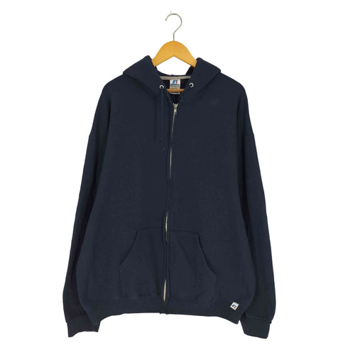 ラッセルアスレチック RUSSELL ATHLETIC ホンジュラス製 ジップパーカー メンズ import:XXL