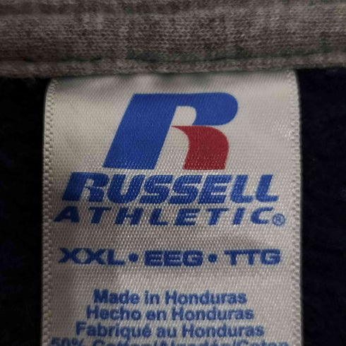ラッセルアスレチック RUSSELL ATHLETIC ホンジュラス製 ジップパーカー メンズ import:XXL
