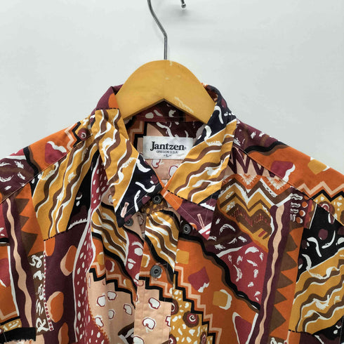 総柄ボタンダウンシャツ メンズ import:L