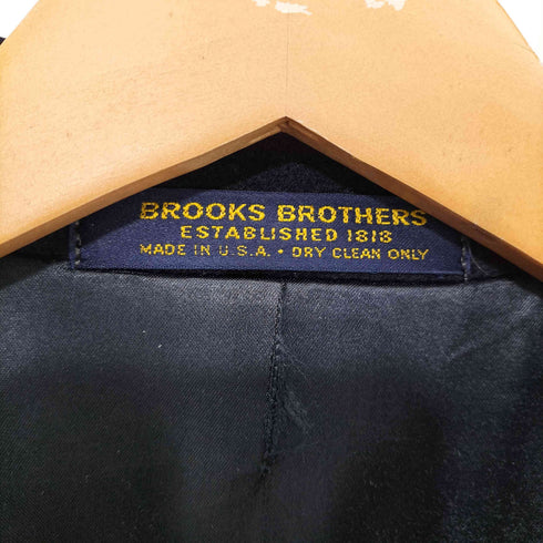 ブルックスブラザーズ BROOKS BROTHERS 80s USA製 メルトン 金ボタン ダブルブレスト チェスターコート レディース