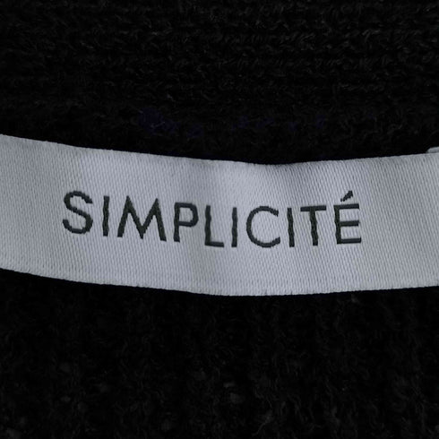 シンプリシテェ SIMPLICITE 24ss リネンコットンベスト レディース FREE