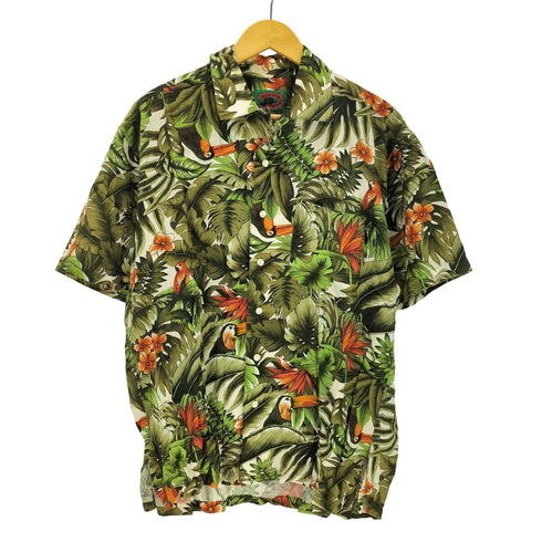 ボストントレーダーズ BOSTON TRADERS 花柄アロハシャツ メンズ import:L