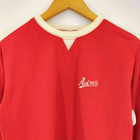 アヴィレックス AVIREX 25ss COLOR SCHEME EMBROIDERY TOPS カラースキーム刺繍トップス レディース FREE