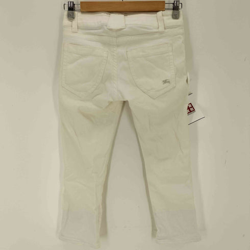 バーバリーブルーレーベル BURBERRY BLUE LABEL ストレッチデニムクロップドパンツ レディース 38