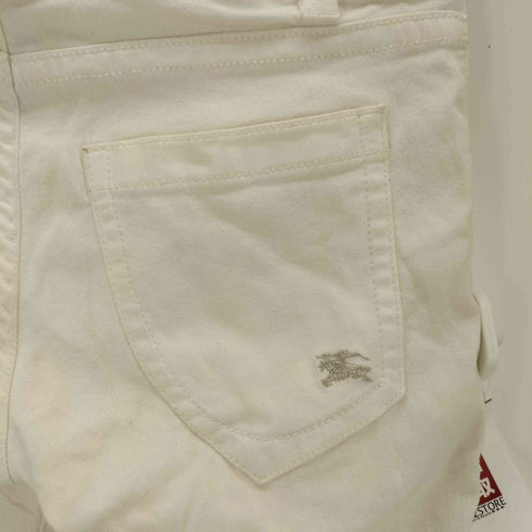 バーバリーブルーレーベル BURBERRY BLUE LABEL ストレッチデニムクロップドパンツ レディース 38