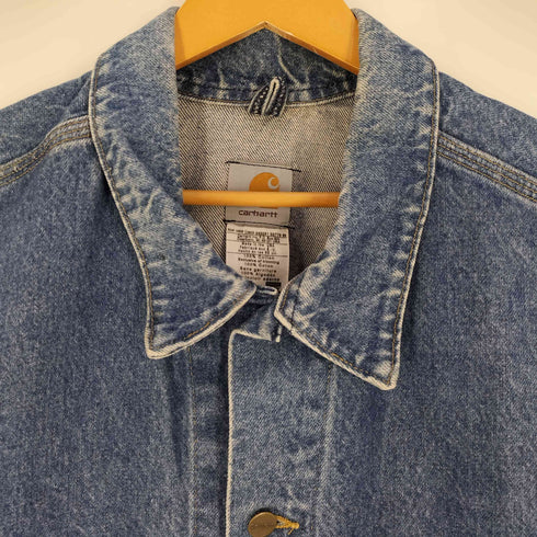 カーハート Carhartt USA製 デニムトラッカージャケット メンズ 2XL TALL