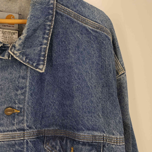 カーハート Carhartt USA製 デニムトラッカージャケット メンズ 2XL TALL