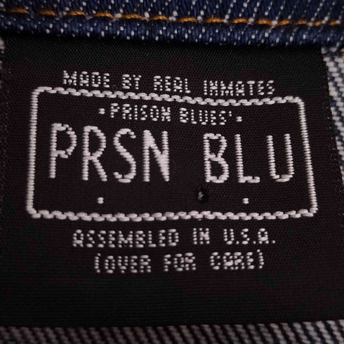 プリズンブルー PRSN BLU 650 Denim Western Jacket ウエスタンジャケット メンズ import:XL