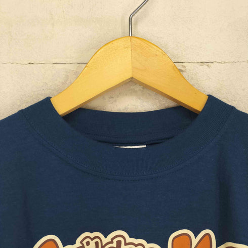 フロントプリントクルーネックTシャツ メンズ FREE
