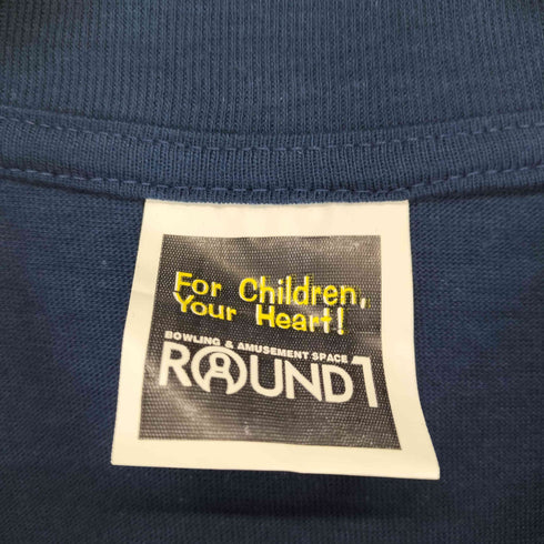 フロントプリントクルーネックTシャツ メンズ FREE