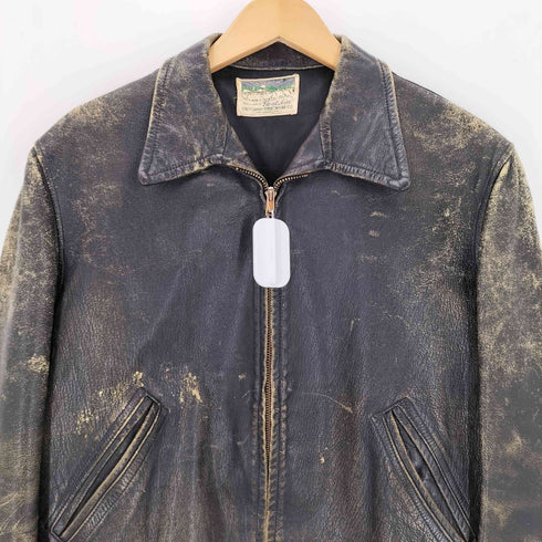 CALIFORNIAN 50~60s GOATSKIN ゴートスキン 棒TALON レザージャケット メンズ