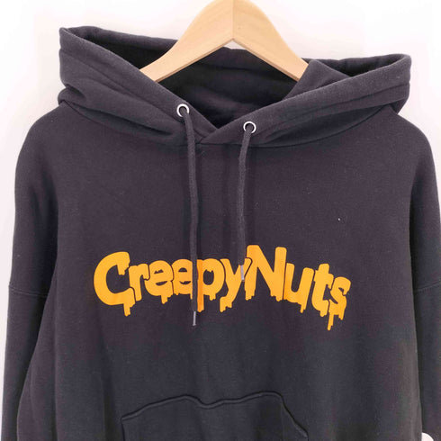 CREEPERS フード紐 フロントポケット プルオーバーパーカー メンズ JPN:XL