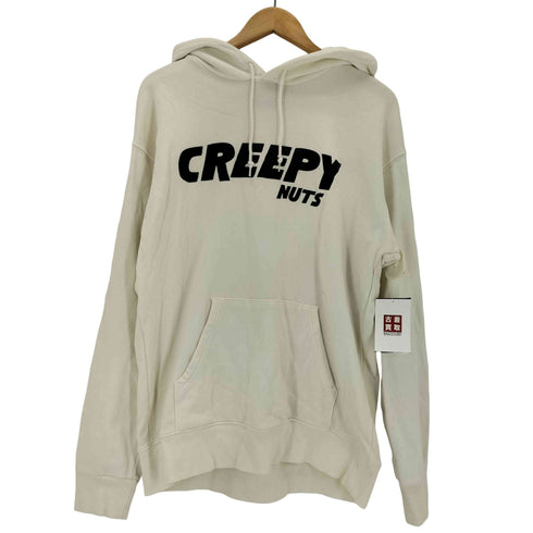 CREEPERS フード紐 フロントポケット プルオーバーパーカー メンズ JPN:XL
