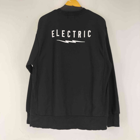 ELECTRIC ロゴプリント クルーネックスウェット メンズ JPN:L