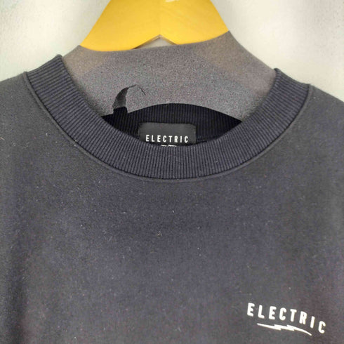 ELECTRIC ロゴプリント クルーネックスウェット メンズ JPN:L