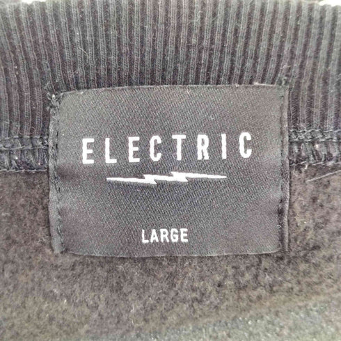 ELECTRIC ロゴプリント クルーネックスウェット メンズ JPN:L